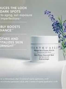 Chantecaille Blanc Peony Overnight Mask - NWB